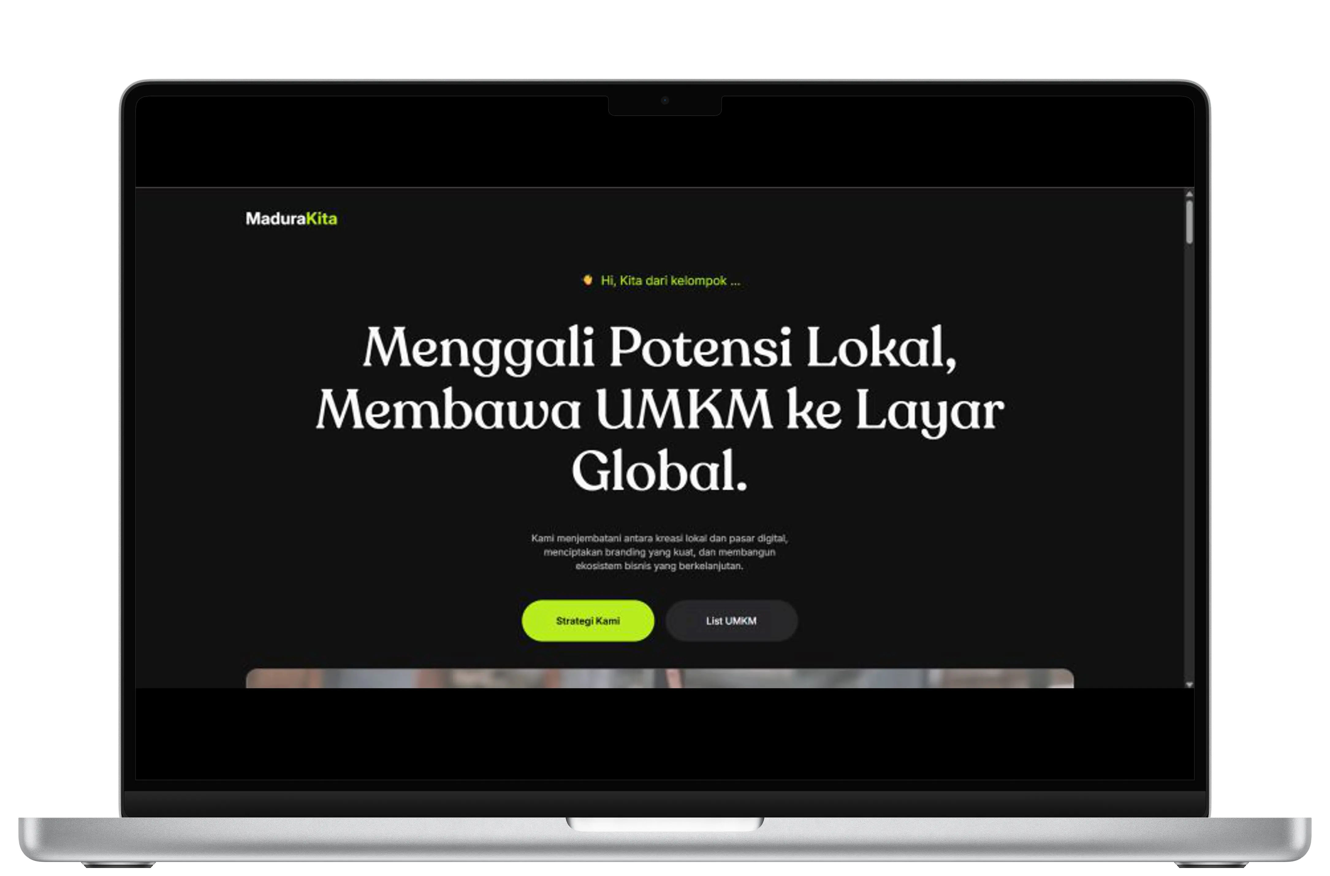 MaduraKita - Empowering Local MSMEs in Madura portfolio preview