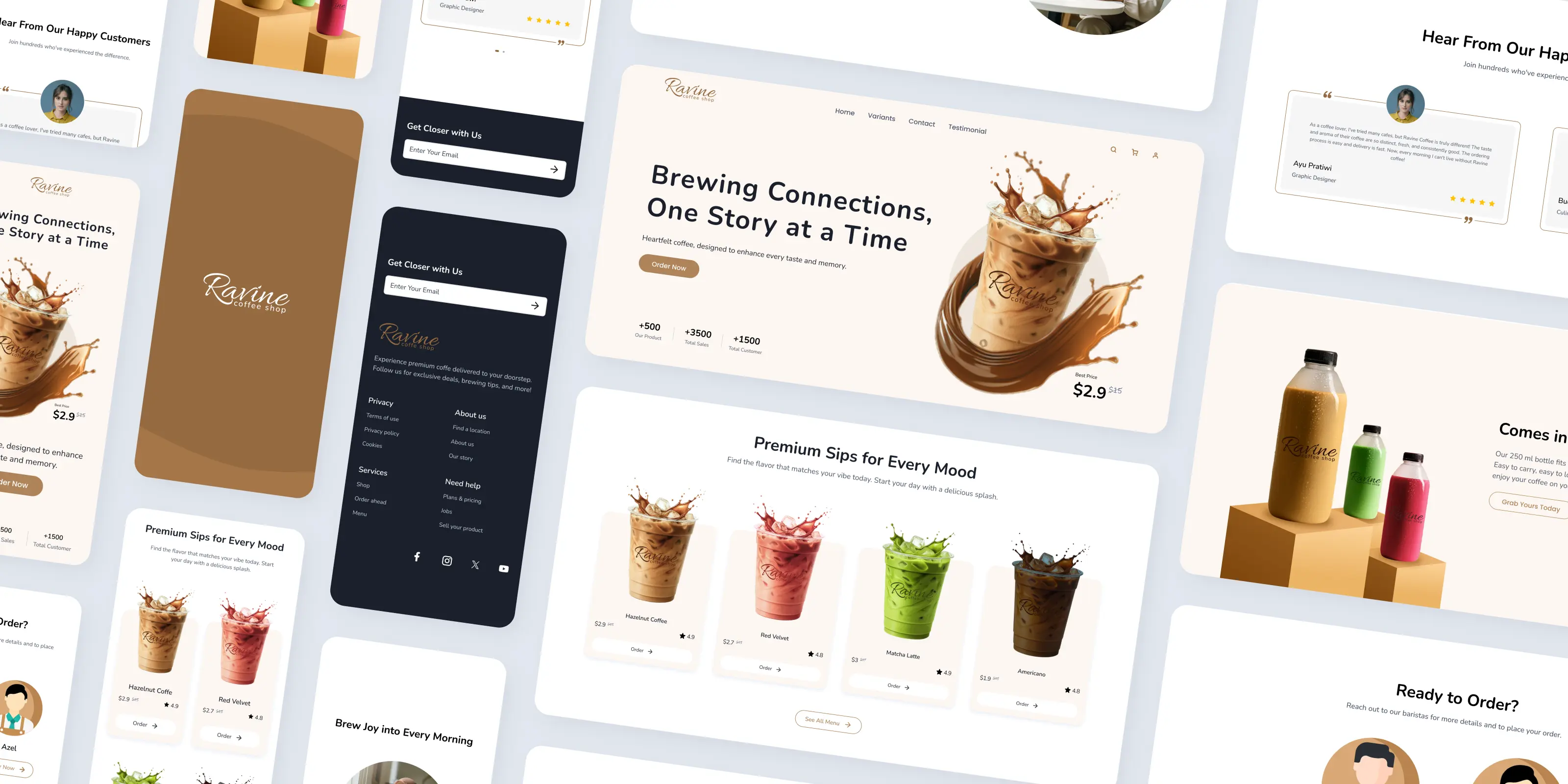 Ravine Coffee - Cafe POS and Online Ordering System portfolio preview